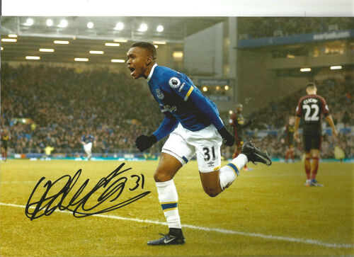 Ademola Lookman Everton 12x8 inch hand signed authentic football photo SS116A