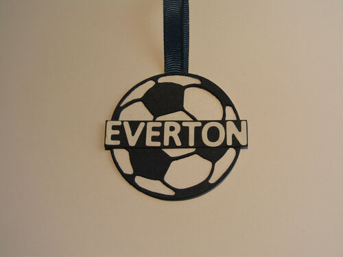 Everton FC Football Club In Car Hanging Cardboard 2D