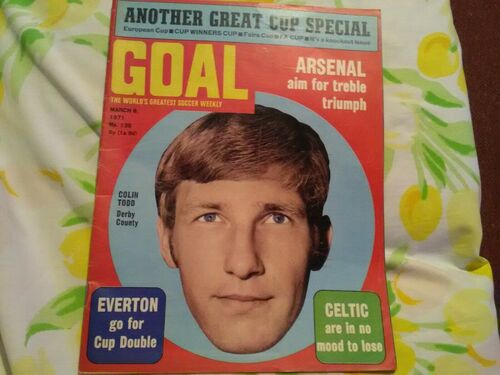 Goal Football Magazine, Issue no 135, 6th March 1971