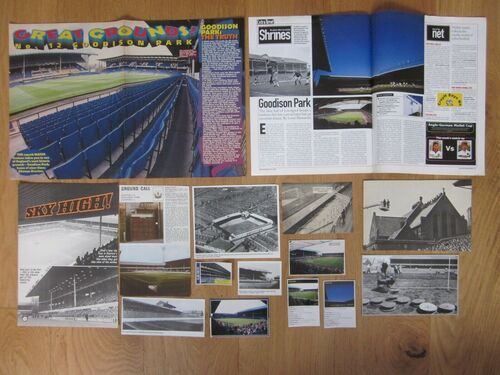 EVERTON - Goodison Park: Old Football Ground Pictures