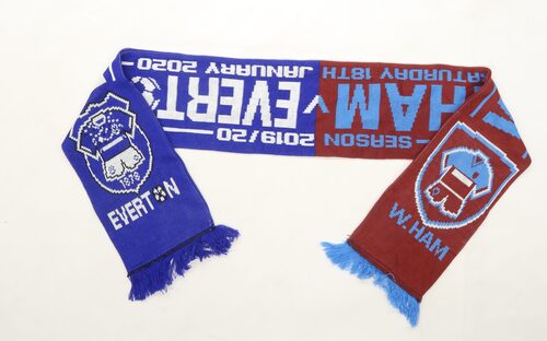 Everton V Westham Football Scarf 6 in 54 in