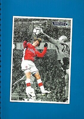 2011 Barclays Postcard – Arsenal v Everton match action in the 2009/10 season