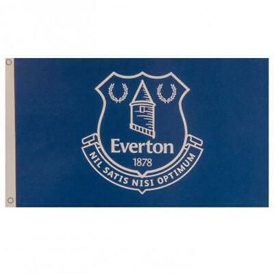 Everton FC Official Crested Large Flag  (5ft x 3ft) With Metal Eyelets Toffees