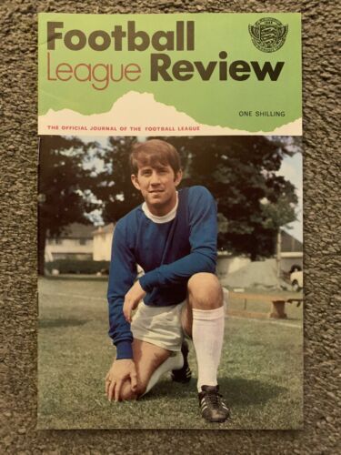 Football League Review Howard Kendall Everton Player 1969/70 Title Winners Div 1