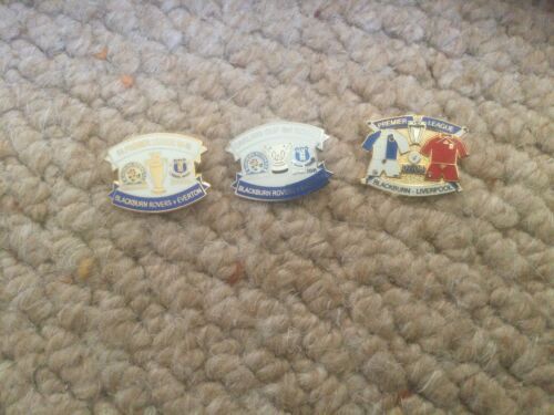 Blackburn Rovers V Everton (x2) Liverpool FC Badges