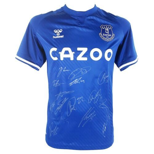 Signed Everton FC Jersey – Premier League Shirt 2021 +COA