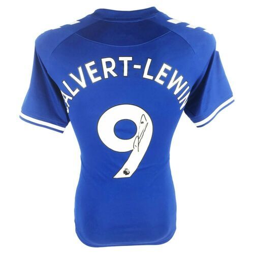 Signed Dominic Calvert Lewin Shirt – Everton FC Jersey – 2021 +COA