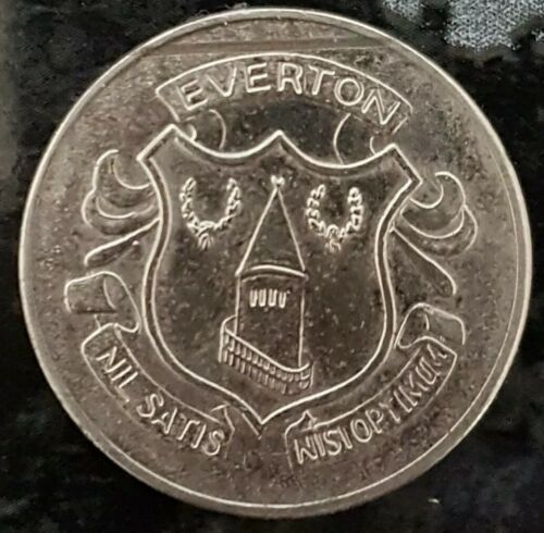 F.A.Cup Everton Centenery Coin Wilsatis Nisioptimum