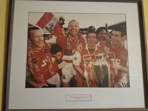 Original Photograph Arsenal Vs Everton 1998 Double Winning Season Highbury