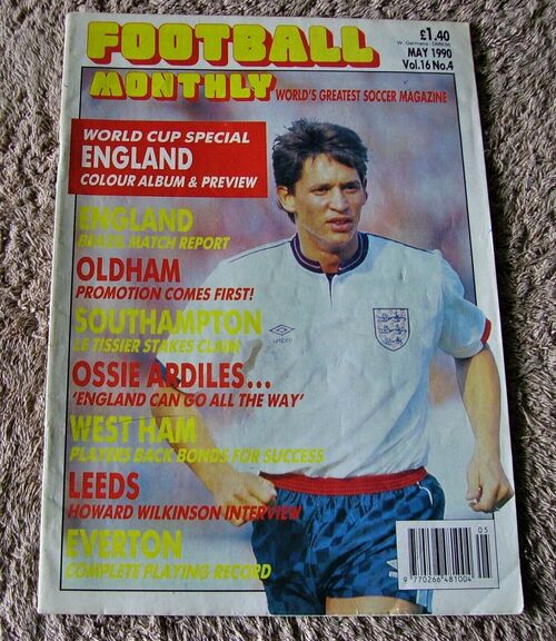 FOOTBALL MONTHLY MAY 1990