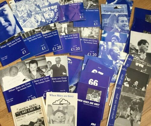 When Skies Are Grey an Everton Fanzine  Choose your issue from 13 – 112