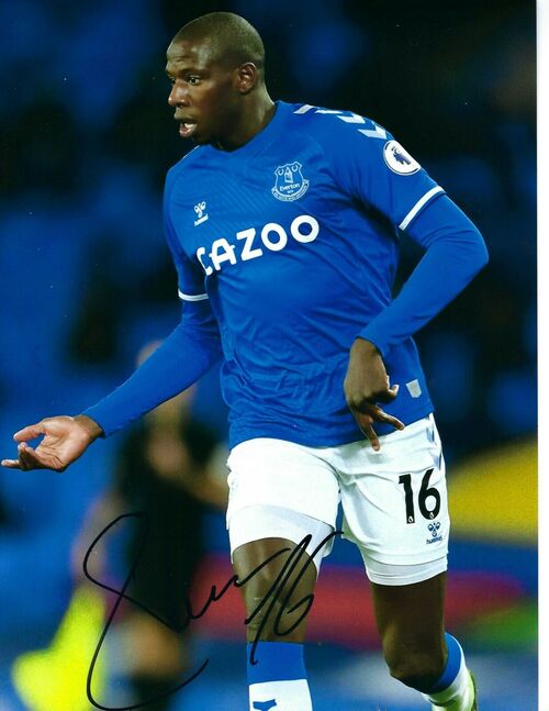 12x8 Inch 30x20cm HAND SIGNED PHOTO EVERTON ABDOULAYE DOUCURE (5)