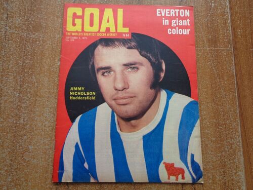 GOAL MAGAZINE - SEPTEMBER 5th 1970 - EVERTON