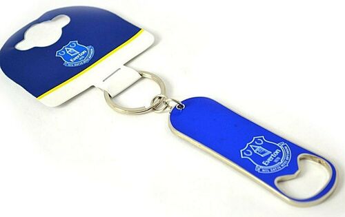 Everton FC metal keyring and bottle opener - UK company - Free postage