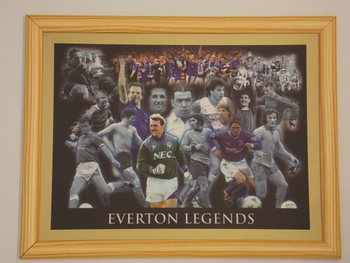 Football EVERTON Legends NEW Team Photo