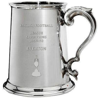 1st Division Football Champion Everton 1969 1970 1pt Pewter Celebration Tankard