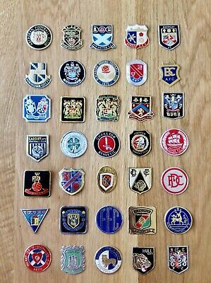 VINTAGE 1971-72 FOIL FOOTBALL CLUB BADGES ..PICK YOUR CLUB FROM LIST A-I