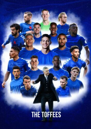 Everton 20/21 – A4 Poster