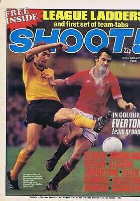 MAN UTD V WOLVES / EVERTON TEAM / GARY SHAW Shoot23AUG1980