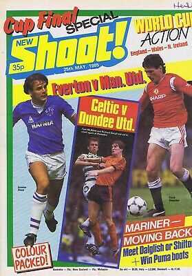 EVERTON V MAN UTD / CELTIC V DUNDEEShoot25MAY1985