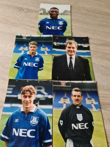 Official Everton Player Photos 1994 / 1995