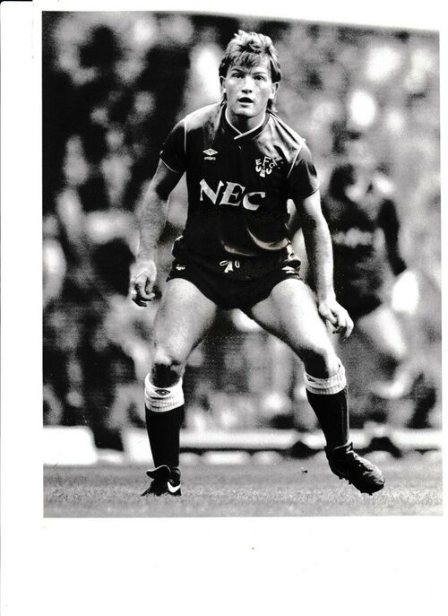 STUART MCCALL 1988 EVERTON PRESS PHOTO